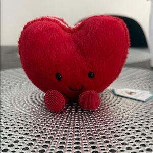 Jellycat Amuseables Arlette Heart Macaron Plush Toy-NWT